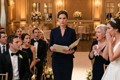 I Had Just Given Birth When My Husband Walked In Holding Another Woman’s Hand— My Mother-in-Law Slipped Him an Envelope and Whispered, “Do It Now.” Six Weeks Later, at His Wedding, I Opened One Folder and Ended Everything.