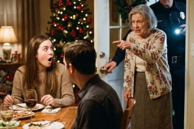 I Walked Into Christmas Dinner With a Cast on My Foot. My Son Laughed and Said, “My Wife Taught You a Lesson.” Then the Doorbell Rang—and Everything Changed.
