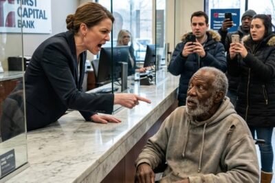 Bank CEO mocked an elderly Black man for withdrawing his own money. By sunset, her $3 BILLION deal was gone—and so was her future.