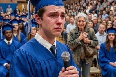 THEY CALLED ME “THE GARBAGE MAN’S SON.” AT GRADUATION, I SAID ONE SENTENCE—AND THE ROOM BROKE.
