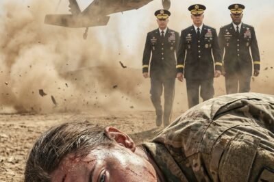 “They Thought She Was Alone. Minutes Later, Three Generals Came Down by Helicopter.”