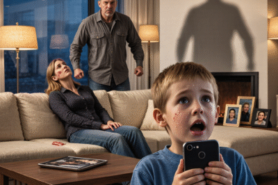 **“When my husband yanked my hair and snapped my arm, I caught my son’s eyes and gave the smallest nod.  My five-year-old grabbed the phone with shaking hands and dialed the secret number. ‘Grandpa… Dad is hurting Mommy!’ On the other end came a sharp inhale… then a trembling voice: ‘Stay where you are. I’m coming.’ That was the moment everything truly began.”**