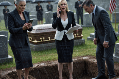 MY MOTHER-IN-LAW HANDED ME DIVORCE PAPERS AT MY SON’S FUNERAL. “SIGN THESE. YOU’RE NOT WORTHY OF OUR FAMILY NAME.” THEN MY LAWYER CALLED—AND HER FACE DRAINED OF COLOR.