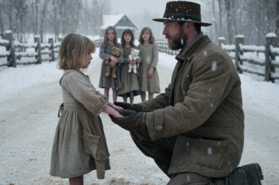 “Our Mother Died This Morning… We Have Nowhere to Go.” The Farmer Looked at the Snow, Then Said Quietly: “You’re Already Home.”