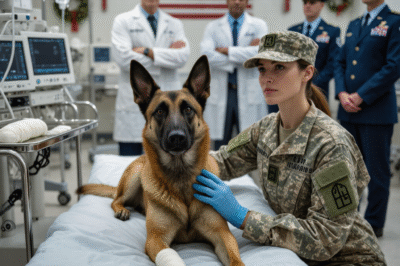 “It’s me.” The wounded K9 locked eyes with the rookie SEAL—and refused treatment until she spoke the unit’s secret code.