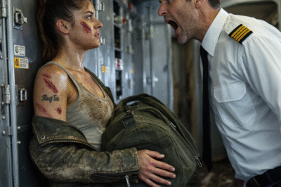 They Dragged Her Out of First Class for Looking “Unfit.” Then the Captain Saw the Ink on Her Shoulder—and Everything Stopped.