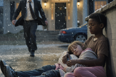 Homeless Boy Climbed a Mansion Wall to Save a Freezing Child — And Her Billionaire Father Witnessed the Moment That Changed Everything