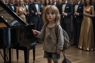 “Can I Play for a Plate of Food?” — The Night a Starving 12-Year-Old Sat at a Piano and Shut Down a Room of Millionaires