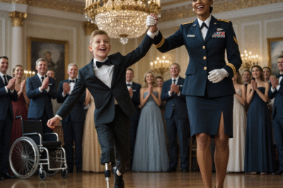 A billionaire watched a Black waitress let his disabled son lead a dance step— and everything he thought he knew about power, dignity, and love shattered in one quiet moment.
