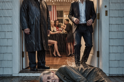 “I came home unannounced and found my wife sleeping on the doormat in freezing rain. My son-in-law laughed and told his guests she was ‘the crazy maid.’ I didn’t yell. I stepped out of the dark—and the laughter died.”