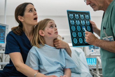 “She’s Pretending—Don’t Waste Time or Money.” I Took My Daughter to the Hospital in Secret. When the Doctor Studied the Scan, His Voice Dropped… and I Screamed.