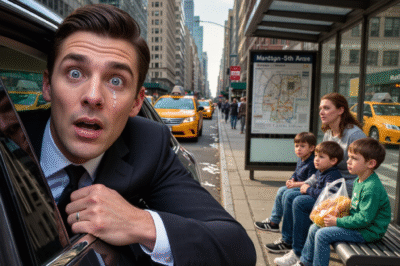 THE MOMENT A BILLIONAIRE CEO SAW THREE LITTLE BOYS WHO LOOKED EXACTLY LIKE HIM — AND REALIZED THE ONE THING IN LIFE HE NEVER CONTROLLED WAS HIS OWN PAST.