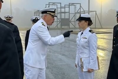 The fog at Naval Station Coronado was so thick it felt like a wall, but Admiral Drexler’s voice still cut through it like a blade.