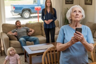 AFTER THE FAMILY GATHERING, I CHECKED MY BANK APP AND SAW MY LIFE SAVINGS GONE. MY SON-IN-LAW SMIRKED, “WE NEED IT MORE THAN YOU DO, MOM.” I REACHED FOR MY BAG AND SAID, “GOOD. THEN I WON’T MIND WHAT HAPPENS NEXT.” JUST THEN A DOOR SLAMMED, A SHADOW MOVED — AND THE WHOLE ROOM TURNED TO ME.