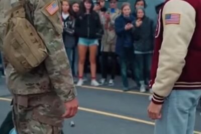 I WATCHED THE QUARTERBACK SLAM MY LITTLE SISTER TO THE CONCRETE — HE LAUGHED, THINKING NO ONE SAW HIM. HE DIDN’T KNOW HER BROTHER HAD JUST COME HOME FROM A BLACK OPS DEPLOYMENT… OR THAT I WAS ALREADY WALKING TOWARD HIM.