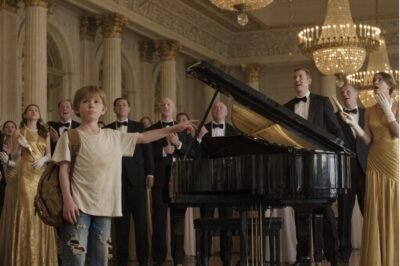 “Can I play for a plate of food?”  The Moment A Starving 12-Year-Old Walked Into A Millionaire Gala… And Silenced An Entire Ballroom