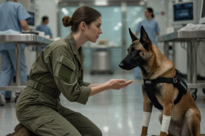 THE ER FELL SILENT WHEN THE K9 SNARLED — UNTIL A ROOKIE STEPPED FORWARD WITH WORDS NO ONE WAS SUPPOSED TO KNOW
