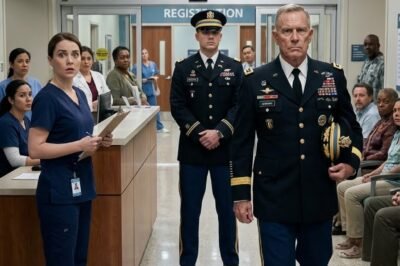 “SHE TREATED A VETERAN WITHOUT PAPERWORK—BY MORNING, A FOUR-STAR GENERAL WAS IN THE LOBBY.”