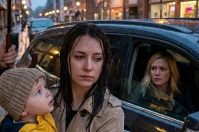 “YOU SHOULD FIND ANOTHER PLACE TO LIVE.” —Three years after my husband vanished, his family threw my child and me out… then his sister pulled up in a luxury SUV and said, “Get in. You deserve the truth.”