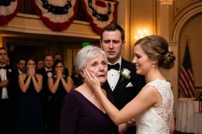 At My Son’s Wedding, My Daughter-in-Law Slapped Me and Demanded My House Keys in Front of 130 Guests. I Walked Out. Thirty Minutes Later, a Man Walked Into the Lobby—and the Room Started Crying.