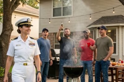 “OUR LITTLE OFFICE CLERK IS HOME.” He Said It Like a Joke. Then the Yard Went Silent.