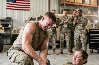 “WRONG PERSON TO MESS WITH.”  That’s what they joked right before they cut her uniform.