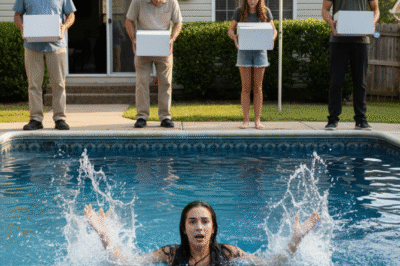 AT 2 P.M., MY PARENTS MADE MY 8-YEAR-OLD SCRUB THE POOL— WHILE THE OTHER GRANDKIDS ATE PIZZA.