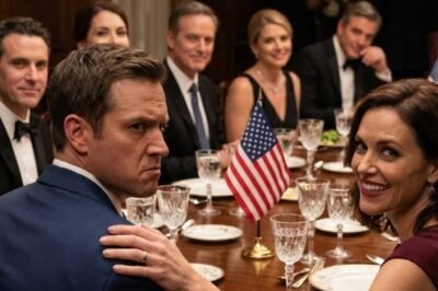 “HE’S JUST HERE FOR THE FREE FOOD.”  That’s what my wife laughed to her boss at her promotion dinner—light, casual, practiced. The table exploded. Someone slapped the linen. Someone tried to high-five me.