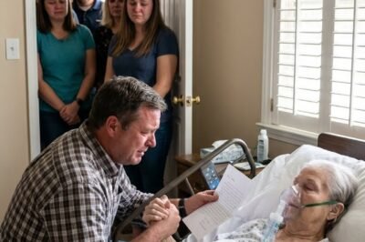 The note was taped to the fridge in thick black marker, pressed so hard it felt violent:  “DEAL WITH THIS MESS YOURSELF.”