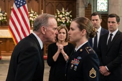 I got pregnant in 10th grade. My father disowned me and threw me out. Twenty years later, at my mother’s funeral, he smirked and said, “So… you finally learned your lesson?” I smiled. “Yeah? Then meet my husband.” He froze.