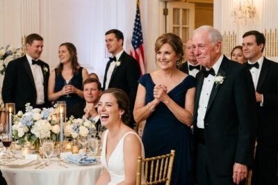 MY SISTER TEXTED: “DON’T COME TO THE REHEARSAL DINNER—HIS DAD IS A FEDERAL JUDGE. YOU’LL EMBARRASS US.” SO I CAME ANYWAY. AND WHEN THE JUDGE STOOD UP AND SAID “YOUR HONOR,” HER SMILE COLLAPSED MID-LAUGH.
