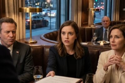 THE SERVER SET A $3,450 FOLDER BY MY WATER GLASS— AND MY MOTHER SMILED LIKE THIS WAS NORMAL.