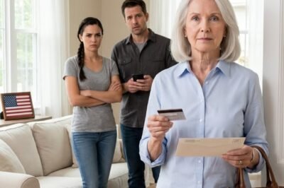 “DO YOU KNOW WHAT YOU JUST DID? HE ALMOST FAINTED AT THE ATM.” I smiled—just a little—and answered with one short sentence. In that moment, everything changed.