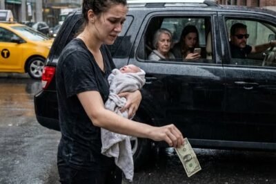 “TAKE THE BUS. I DON’T WANT THAT HOSPITAL SMELL ON THE LEATHER.” He tossed twenty dollars at my feet like a tip.