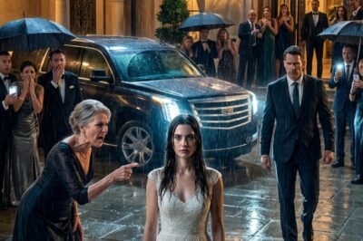 SHE SCREAMED “TEACH HER A LESSON” — THEN MY OWN MOTHER SHOVED ME INTO THE FOUNTAIN.  The splash cut through the courtyard before the music even finished its note.