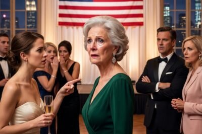 “THIS IS THE OLD FAT PIG WE HAVE TO PUT UP WITH.” She said it smiling—at the wedding I paid for. The room laughed. Then her father looked at me… and went white.