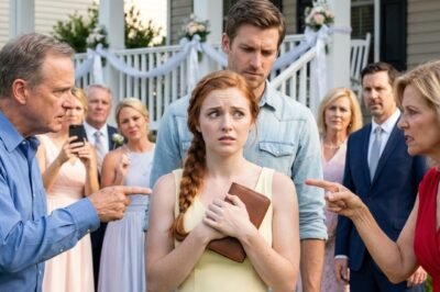 “THEY MOCKED ME FOR MARRYING A FARMER.” On my sister’s wedding day, her groom looked me up and down and said, “You’re dirt.” Then my husband walked in—and every smile in that family died at once.