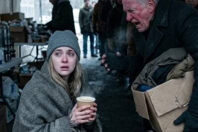 AT THE WINTER AID EVENT FOR THE HOMELESS, MY GRANDFATHER FOUND ME ON THE WRONG SIDE OF THE TENT.