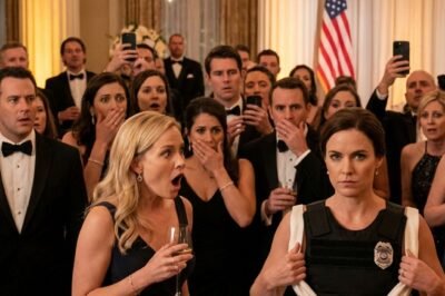 SHE DUMPED RED WINE ON THE BRIDE — AND UNLOCKED THE WRONG MOMENT.  The band never missed a note when it happened.