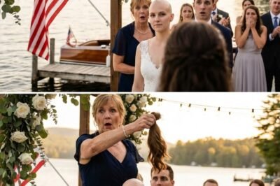 Our Lake Washington Wedding Hit the First Dance—Then My Mother-in-Law Ripped My Wig Off on Camera. My Husband Didn’t Argue. He Threw It into the Lake and Said One Sentence That Made the Whole Dock Erupt. Weeks Later, Her Letter Forced an Impossible Choice.
