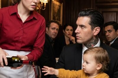 The mafia boss’s daughter had never spoken— until she pointed at the waitress and said one word: “Mom.”