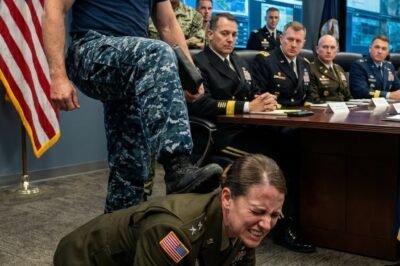 “Beat It,” the Generals Snapped — Then Her Black Badge Hit the Table and the War Room Went Dead Silent.