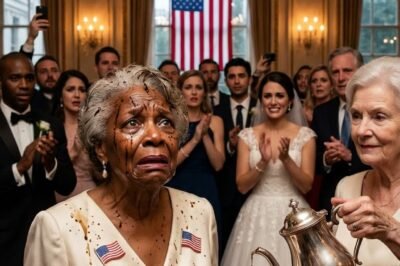 “YOU POOR TRASH—YOU DESERVE THAT.” She said it laughing, with a bowl of hot soup in her hands. My son didn’t move. His wife nodded. I wiped my burning face… and made one call they’ll remember forever.