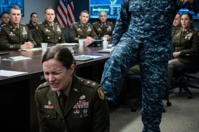 **“‘BEAT IT,’ THE GENERALS ORDERED—UNTIL HER BLACK BADGE FROZE THE WAR ROOM AND SAVED 12 LIVES IN SILENCE.”**