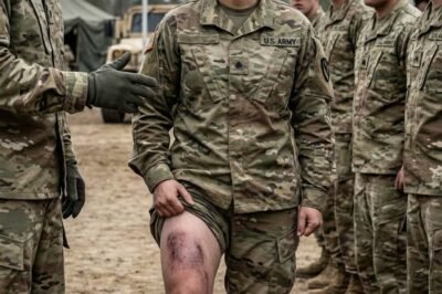 The Sergeant Mocked Her Limp Walk—Until She Revealed the Shrapnel Scars from Saving His Squad