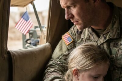 HE CAME HOME FROM WAR EARLY—AND FOUND HIS DAUGHTER LOCKED IN A SHED.  The bus slowed, gravel popping under tired tires.