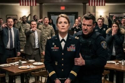 “THE POLICE SERGEANT WANTED TO BE A HERO—SO HE HANDCUFFED THE WOMAN WHO ACTUALLY COMMANDED HIM.”