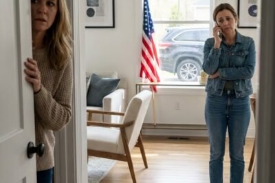 I CAME HOME EARLY. MY SISTER DIDN’T SEE ME—STILL ON THE PHONE, VOICE FLAT: “YEAH, I ALREADY HANDLED THE BRAKES. TOMORROW IT’S OVER.” I DIDN’T SCREAM. I BACKED AWAY, CALLED A TOW TRUCK, AND SENT THE SUV STRAIGHT TO HER HOUSE. I HANDED THE KEYS TO HER HUSBAND AND SAID ONE LINE: “A GIFT FROM YOUR WIFE.” TWO HOURS LATER…