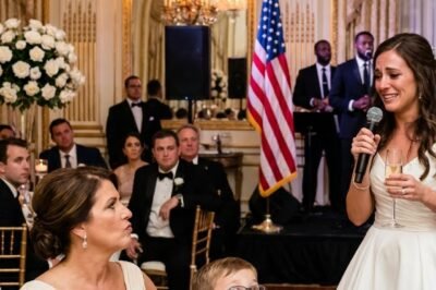 At My Sister’s Wedding, She Grabbed the Mic and Sneered, “My Sister’s a Single Mom—Everyone Avoids Her.” My Mom Added Another Line in Front of My 8-Year-Old. I Was Still Frozen in My Chair When the Groom Ripped the Mic Away—and the Room Went Dead Silent.