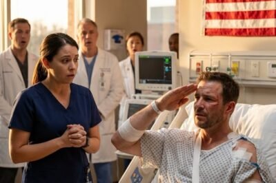 The “new nurse” was ridiculed by the doctors—until the wounded SEAL commander raised his hand in salute.
